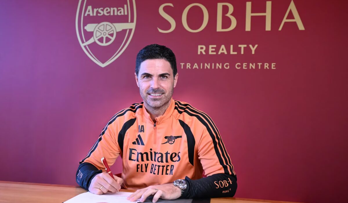 Mikel Arteta szerződést hosszabbított