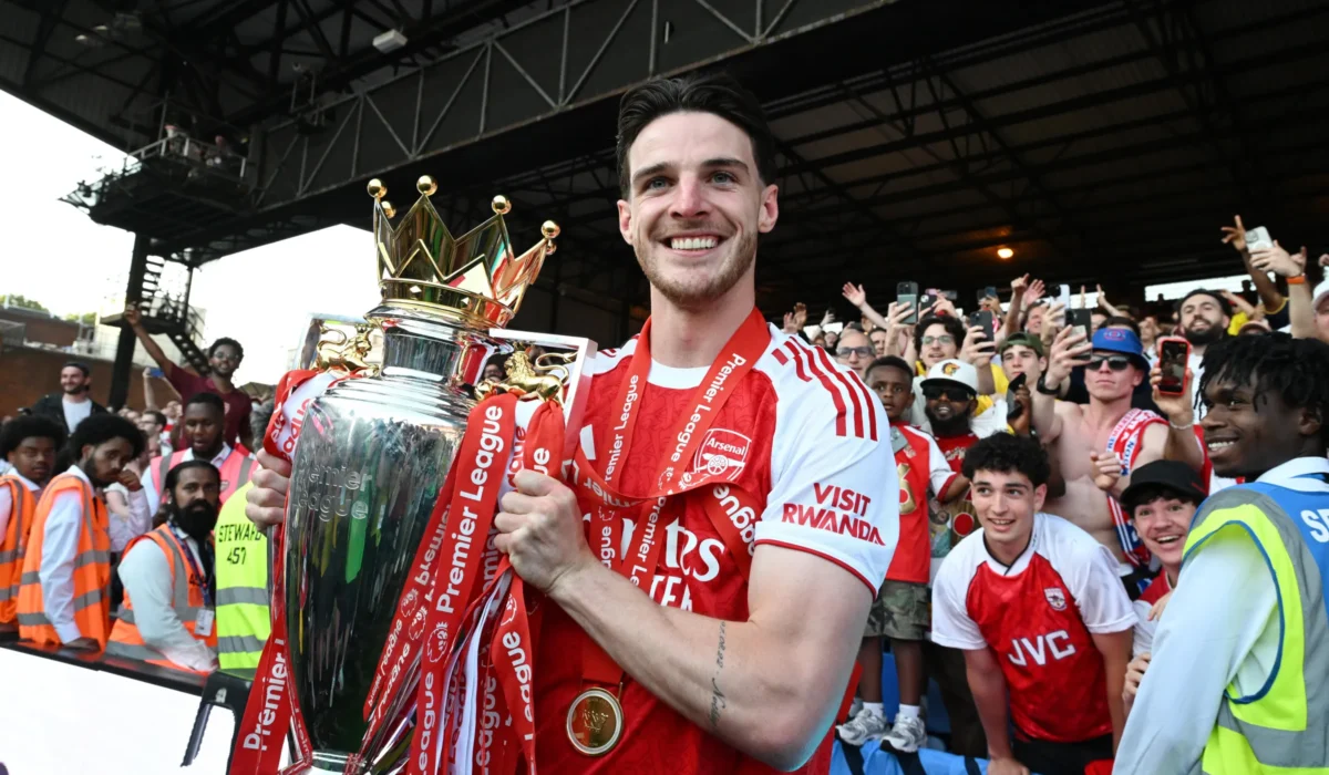 Declan Rice meghosszabbítja a szerződését az Arsenalnál