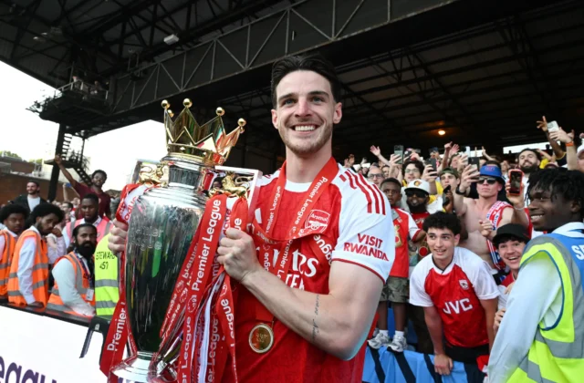 Declan Rice meghosszabbítja a szerződését az Arsenalnál